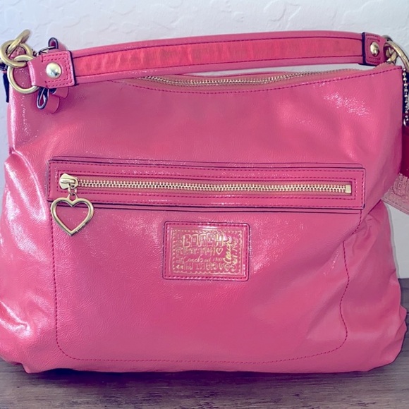 Coach Liquid Leather Daisy Poppy - Picture 12 of 15